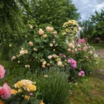 Rose bed at the cottage: the best varieties, design ideas, combinations with other plants (80 photos) Social media accounts of blogger