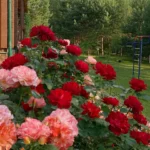 Rose bed at the cottage: the best varieties, design ideas, combinations with other plants (80 photos) where can you make a rose garden